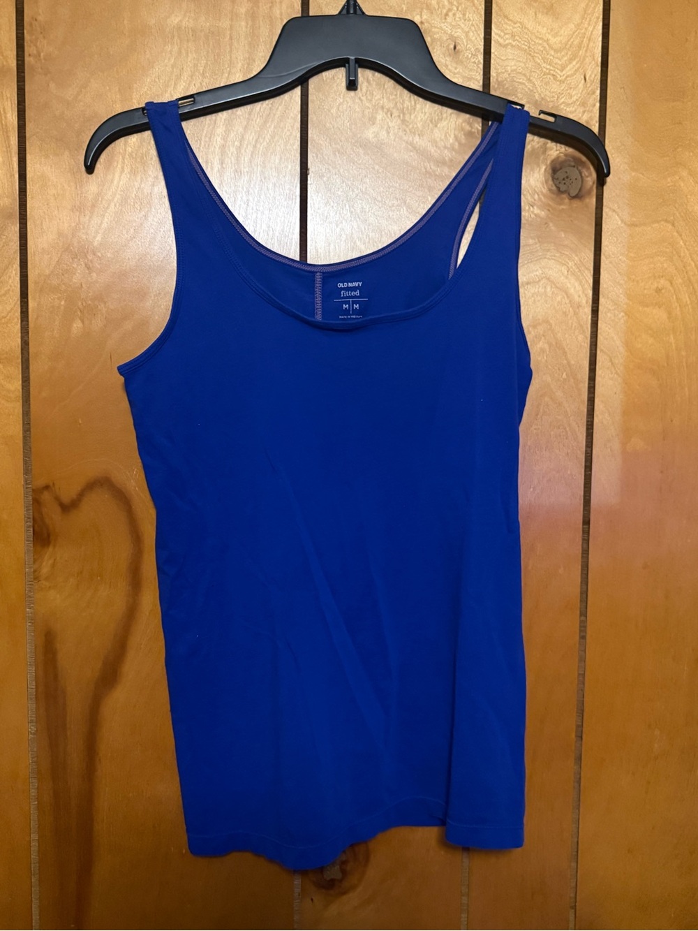 Old Navy Royal Blue Scoop Neck Tank Top